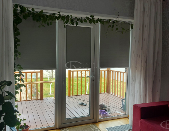 Портфолио Ролл шторы на пластиковые окна