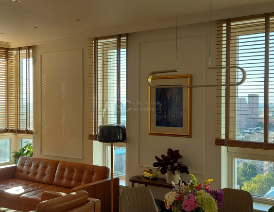 Бамбуковые жалюзи в комнату