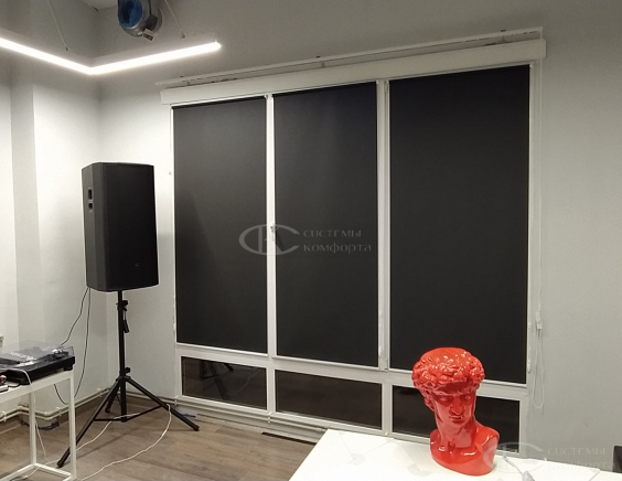 Портфолио Ролл шторы на пластиковые окна