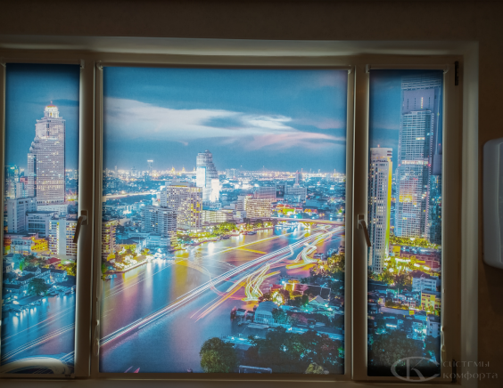 Порфолио Рулонные шторы Мини