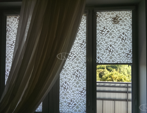 Портфолио Ролл шторы на пластиковые окна