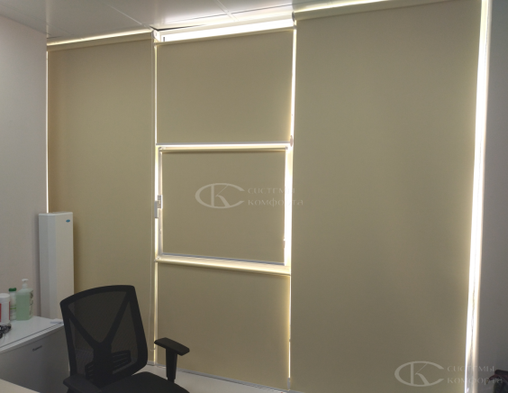 Портфолио Ролл шторы на пластиковые окна