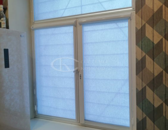 Рулонные шторы на кухню