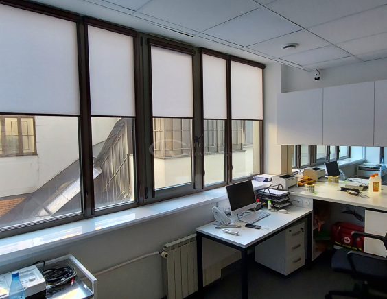 Портфолио Ролл шторы на пластиковые окна