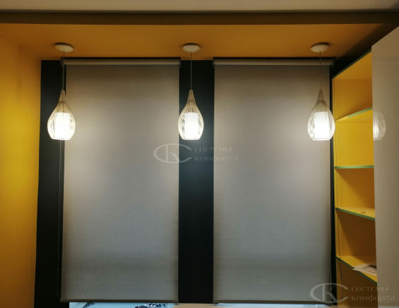 Портфолио Ролл шторы на пластиковые окна