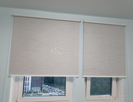 Портфолио Ролл шторы на пластиковые окна