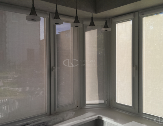 Портфолио Ролл шторы на пластиковые окна