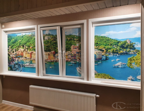 Жалюзи на балкон