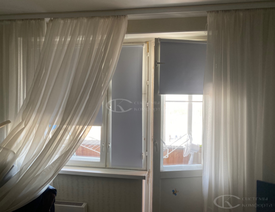 Портфолио Ролл шторы на пластиковые окна
