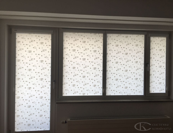 Портфолио Ролл шторы на пластиковые окна