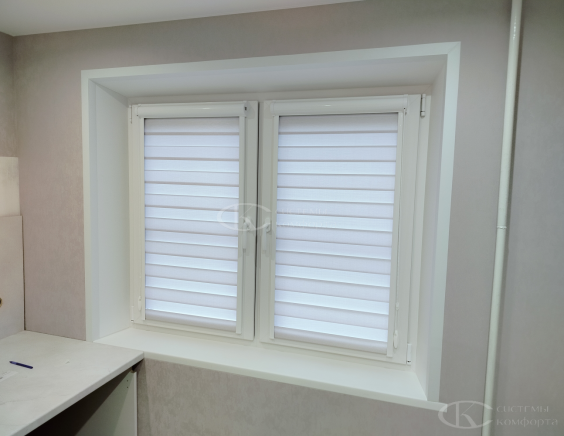 Порфолио работ шторы День-Ночь Комбо они