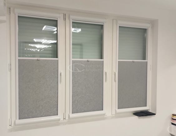 Портфолио Ролл шторы на пластиковые окна