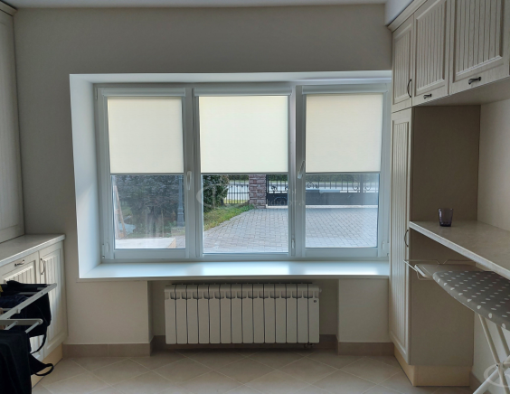 Портфолио Ролл шторы на пластиковые окна