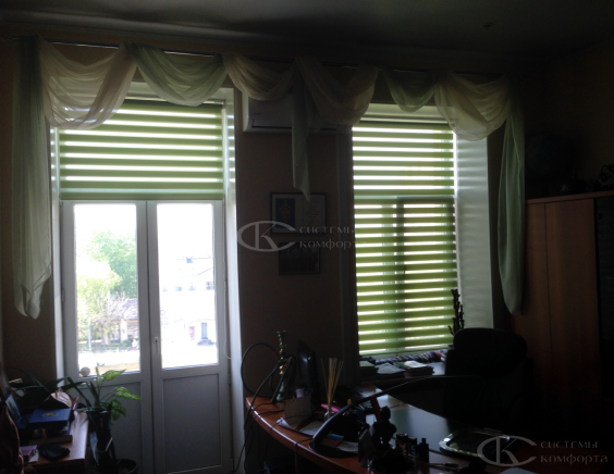 Портфолио шторы День-Ночь Мини