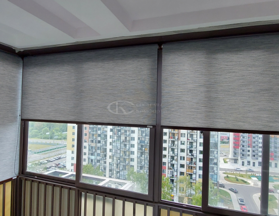 Портфолио Ролл шторы на пластиковые окна